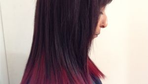 Hairstyles Dip Dyed Hair Red Dip Dyed Hair Hairr