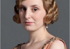 Hairstyles Downton Abbey Vintage Downton Abbet Edith Set 1920 30s Dress Hairstyle Finger Wave