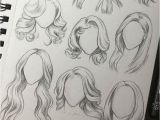 Hairstyles Drawing Ideas Drawing Female Hair Ideas Anime Drawing In 2019