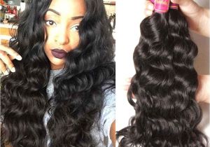 Hairstyles for Black Virgin Hair Nadula Cheap Peruvian Virgin Hair 4 Bundles Natural Wave Thick Wavy