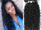 Hairstyles for Black Virgin Hair Peruvian Water Wave Weave Ocean Wave Virgin Hair 3 Bundles Peruvian