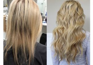 Hairstyles for Blonde Hair Extensions Natural Beaded Rows Extensions before and after Hair Extensions