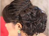 Hairstyles for Buns Indian Braided Bun Hairstyle Make Up