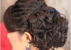 Hairstyles for Buns Indian Braided Bun Hairstyle Make Up