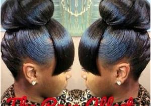 Hairstyles for Buns with Bangs Bun and Bang Hair Pinterest