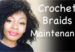 Hairstyles for Crochet Curly Hair Crochet Braids Maintenance How to Take Care Curly Crochet