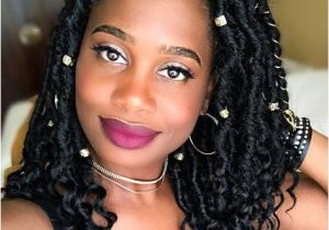 Hairstyles for Crochet Goddess Locs 20 Cute and Creative Ideas for Short Faux Locs Hair