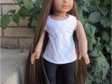 Hairstyles for Curly Hair Ag Dolls American Girl Doll Custom Just Like You 28 Hand Made Wig Long Hair
