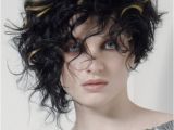 Hairstyles for Curly Hair Bloggers the Lovely asymmetric Wavy Bob Cut Foamodel Blog