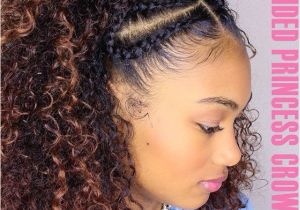 Hairstyles for Curly Hair for College Princess Crown Braid E the Best Updated Version for Teenage