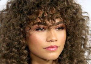 Hairstyles for Curly Hair for School Youtube 11 Cute Bang Styles to Try Allure