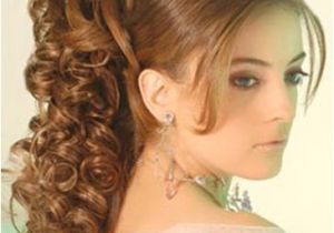 Hairstyles for Curly Hair In Pakistan Latest Party Hairstyles for Girls