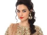 Hairstyles for Curly Hair On Lehenga 28 Best Lehenga Hairstyles Images