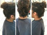 Hairstyles for Curly Hair Tied Up Man Bun Hairstyle Guide for Curly Hair Men Man Bun Hairstyle