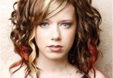Hairstyles for Curly Hair with Bangs Medium Length Medium Length Hair with Bangs Edgy Haircuts for Curly Hair