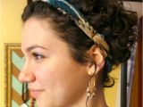 Hairstyles for Curly Hair with Headband Headband Hairstyles for Short Hair Beautiful Enchantinga Parents Od