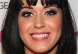 Hairstyles for Damaged Bangs Medium Bob Hairstyles Katy Perry with Bob Cut and Blunt Bangs