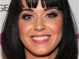 Hairstyles for Damaged Bangs Medium Bob Hairstyles Katy Perry with Bob Cut and Blunt Bangs