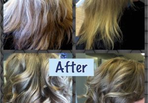 Hairstyles for Damaged Blonde Hair Dry Damaged Blonde to Healthy Caramel with Highlights