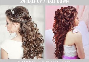 Hairstyles for Down there 42 Half Up Half Down Wedding Hairstyles Ideas Do S