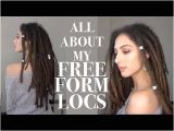 Hairstyles for Dreadlocks Youtube Freeform Locs 5 Years