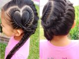 Hairstyles for Girls Birthday Heart Hair Style for Little Girls