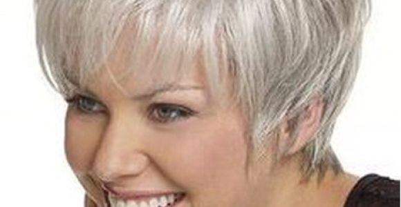 Hairstyles for Grey Hair Round Face Short Hair for Women Over 60 with Glasses