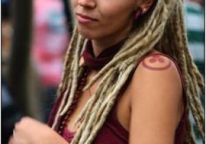 Hairstyles for Half Dreads 277 Best Dreadlocks with Fringe Multi tone Images