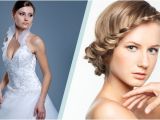Hairstyles for Halter top Wedding Dresses Wedding Hairstyles for Halter top Dresses Flower Girl
