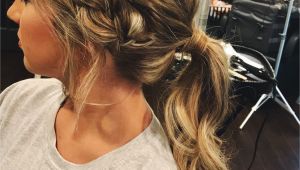 Hairstyles for Homecoming with Braids Prom Hair Ponytail Updo Braid Hair Pinterest