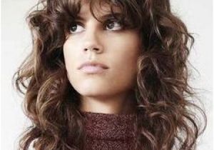 Hairstyles for Long Curly Hair No Bangs 104 Best Curly Bangs Images