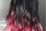 Hairstyles for Long Dip Dyed Hair 40 Vivid Ideas for Black Ombre Hair Colored Dyed Hair