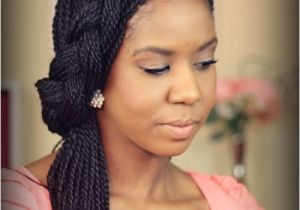 Hairstyles for Long Twist Braids 50 Thrilling Twist Braid Styles to Try This Season
