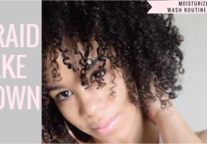 Hairstyles for Medium Curly Hair Videos Wash Routine after Box Braids