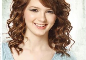 Hairstyles for Medium Length Curly Hair with Side Bangs Low Maintenance Hairstyles for Girls with Curly Hair