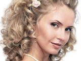 Hairstyles for Medium Length Hair for A Wedding Wedding Hairstyles Curly Hair Medium