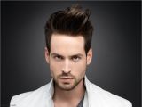 Hairstyles for Men with Gel Guy with His Hair Cut Around the Ears and Styled with Gel