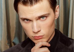 Hairstyles for Men with Gel Retro Hairstyle with Gel for Men