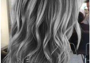 Hairstyles for Natural Blonde Hair Silver Ombre On Black Base Aboutwomanbeauty