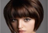 Hairstyles for Round Faces Fringe Concave Haircut for Round Face