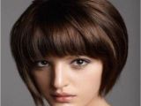 Hairstyles for Round Faces Fringe Concave Haircut for Round Face