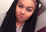 Hairstyles for School with Box Braids Big Jumbo Braids for Back to School Cute Jumbo Braids