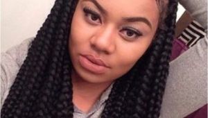 Hairstyles for School with Box Braids Big Jumbo Braids for Back to School Cute Jumbo Braids