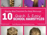 Hairstyles for School Yt 40 Best Quick Hairstyles Images