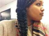 Hairstyles for Senegalese Twist Braids Senegalese Twists Fishtail Braid Protective Styles Micro Twists