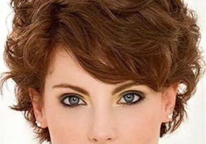Hairstyles for Thick Curly Hair Pinterest Short Haircut for Thick Wavy Hair Side View