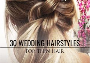 Hairstyles for Thin Long Hair Wedding 30 Wedding Hairstyles for Thin Hair 2017 Collection