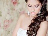 Hairstyles for Weddings to the Side Side Swept Wedding Hairstyles to Inspire Mon Cheri Bridals