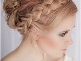 Hairstyles for Weddings with Braids Braided Wedding Hairstyles Crown Braid Wedding Hairstyle