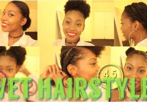 Hairstyles for Wet Curly Hair 4 5 Natural Hair Styles On Wet or Dry Hair